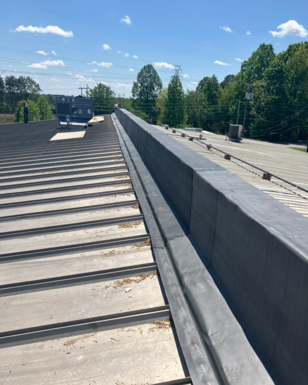 Metal roof